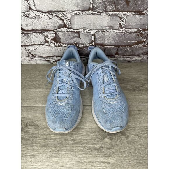 Hoka One One Hupana Flow Blue Fabric Running Shoes Sneakers Women Sz 8M US/40EU - Picture 11 of 16